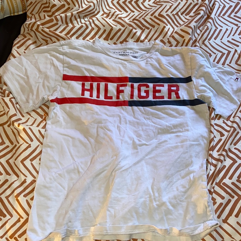 tommy hilfigre white shirt